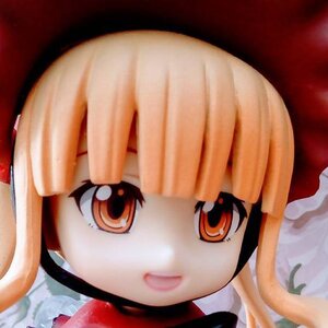 Rating: Safe Score: 0 Tags: 1girl bangs close-up doll face lips looking_at_viewer open_mouth orange_eyes portrait red_eyes shinku smile solo User: admin