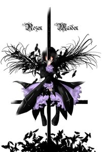 Rating: Safe Score: 0 Tags: 1girl black_hair bug butterfly dress frills gothic_lolita image insect lolita_fashion long_hair red_eyes solo suigintou thighhighs User: admin