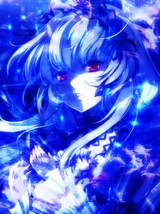 Rating: Safe Score: 0 Tags: 1girl blue_theme bow dress image long_hair looking_at_viewer red_eyes ribbon smile solo suigintou User: admin