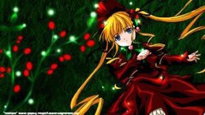 Rating: Safe Score: 0 Tags: 1girl blonde_hair blue_eyes capelet christmas christmas_ornaments christmas_tree dress image long_hair long_sleeves looking_at_viewer red_dress shinku solo standing twintails very_long_hair User: admin