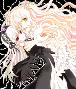 Rating: Safe Score: 0 Tags: 2girls dress flower frills hairband image kirakishou lolita_fashion long_hair long_sleeves looking_at_viewer multiple_girls pair pink_eyes pink_hair ribbon rose smile suigintou very_long_hair white_flower white_rose wings User: admin