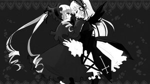 Rating: Safe Score: 0 Tags: 2girls dress face-to-face frills greyscale hairband image kiss lolita_hairband long_hair long_sleeves looking_at_another monochrome multiple_girls pair ribbon shinku suigintou very_long_hair wings yuri User: admin
