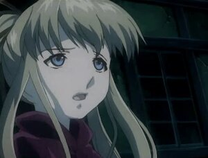 Rating: Safe Score: 0 Tags: 1girl auto_tagged blonde_hair blue_eyes dark face image long_hair looking_at_viewer night open_mouth shinku solo User: admin
