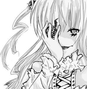 Rating: Safe Score: 0 Tags: 1girl greyscale image kirakishou long_hair looking_at_viewer monochrome solo tongue torn_clothes upper_body User: admin
