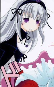 Rating: Safe Score: 0 Tags: 1girl dress flower hairband image long_hair purple_eyes ribbon rose silver_hair solo suigintou User: admin