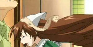 Rating: Safe Score: 0 Tags: 1girl auto_tagged brown_hair closed_eyes head_scarf image long_hair open_mouth profile solo solo_focus suiseiseki towel towel_on_head very_long_hair User: admin