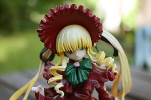 Rating: Safe Score: 0 Tags: 1girl blonde_hair blue_eyes blurry blurry_background blurry_foreground bow bowtie depth_of_field doll dress drill_hair frills long_hair long_sleeves looking_at_viewer red_dress shinku solo twin_drills twintails very_long_hair User: admin