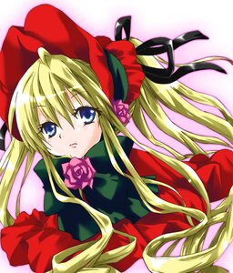 Rating: Safe Score: 0 Tags: 1girl auto_tagged blonde_hair blue_eyes bonnet bow bowtie dress flower green_bow image long_hair long_sleeves looking_at_viewer pink_flower pink_rose ribbon rose shinku sidelocks solo twintails very_long_hair User: admin