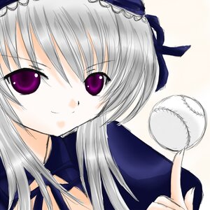 Rating: Safe Score: 0 Tags: 1girl blush dress image long_hair purple_eyes ribbon silver_hair smile solo suigintou User: admin