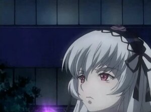 Rating: Safe Score: 0 Tags: 1girl bangs black_ribbon brick_wall closed_mouth eyebrows_visible_through_hair flower hairband image indoors looking_at_viewer pink_eyes ribbon solo suigintou window User: admin
