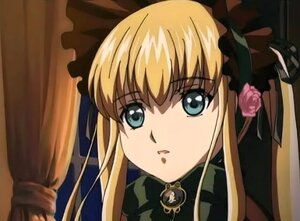 Rating: Safe Score: 0 Tags: 1girl bangs blonde_hair blue_eyes bow curtains eyebrows_visible_through_hair face flower image long_hair looking_at_viewer pink_rose portrait rose shinku sidelocks solo twintails User: admin