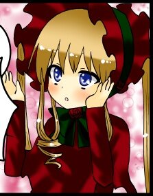 Rating: Safe Score: 0 Tags: 1girl blonde_hair blue_eyes blush dress drill_hair flower image long_hair long_sleeves looking_at_viewer rose shinku sidelocks solo twin_drills upper_body User: admin