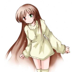 Rating: Safe Score: 0 Tags: 1girl artist_request blush brown_hair dress green_eyes heterochromia image long_hair long_sleeves looking_at_viewer photoshop_(medium) red_eyes rozen_maiden short_dress simple_background smile solo striped suiseiseki sweater thighhighs very_long_hair white_background zettai_ryouiki User: admin