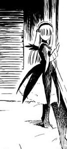 Rating: Safe Score: 0 Tags: 1girl dress elbow_gloves greyscale hairband image long_hair long_sleeves monochrome solo standing suigintou wings User: admin