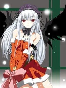 Rating: Safe Score: 0 Tags: 1girl bare_shoulders black_ribbon black_wings cowboy_shot detached_collar dress frills hairband image lolita_hairband long_hair long_sleeves looking_at_viewer red_eyes silver_hair solo standing suigintou very_long_hair wings User: admin