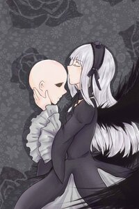 Rating: Safe Score: 0 Tags: 1girl black_dress black_ribbon black_wings closed_eyes dress feathered_wings frilled_sleeves frills hairband image long_hair long_sleeves profile ribbon silver_hair solo suigintou very_long_hair wide_sleeves wings User: admin