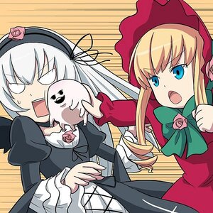 Rating: Safe Score: 0 Tags: 2girls aka_(s3637) blonde_hair blue_eyes bonnet bow bowtie commentary_request dress drill_hair flower hairband image long_hair long_sleeves multiple_girls open_mouth pair pink_bow pink_flower pink_rose red_flower red_rose rose rozen_maiden shinku silver_hair suigintou twin_drills twintails User: admin