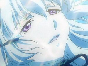 Rating: Safe Score: 0 Tags: 1girl blue_hair close-up face image looking_at_viewer purple_eyes simple_background solo suigintou traditional_media white_background User: admin