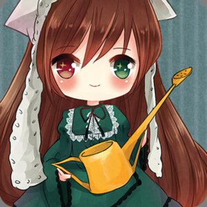 Rating: Safe Score: 0 Tags: 1girl animal_ears blush brown_hair cat_ears dress green_dress image long_hair long_sleeves red_eyes ribbon smile solo suiseiseki User: admin