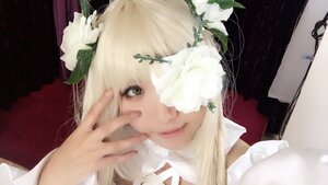 Rating: Safe Score: 0 Tags: 1girl bangs closed_mouth face flower hands kirakishou lips looking_at_viewer portrait solo white_flower User: admin