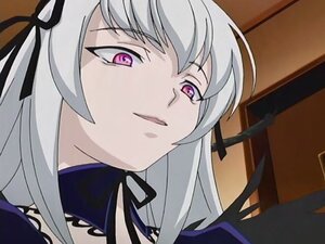 Rating: Safe Score: 3 Tags: 1girl black_ribbon face hairband image long_hair looking_at_viewer open_mouth purple_eyes ribbon solo suigintou User: admin