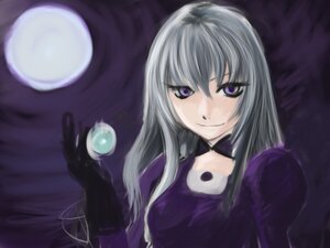 Rating: Safe Score: 0 Tags: 1girl choker dress image long_hair long_sleeves looking_at_viewer purple_dress purple_eyes silver_hair smile solo suigintou upper_body User: admin