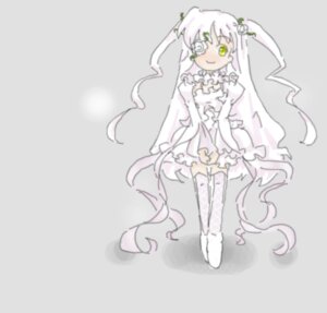 Rating: Safe Score: 0 Tags: 1girl boots dress flower image kirakishou long_hair smile solo thigh_boots thighhighs very_long_hair white_dress white_footwear white_hair yellow_eyes User: admin