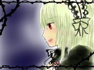 Rating: Safe Score: 0 Tags: 1girl auto_tagged bangs black_ribbon chain dress from_side hairband image long_hair profile red_eyes ribbon rose solo suigintou User: admin