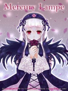 Rating: Safe Score: 0 Tags: 1girl auto_tagged black_dress black_wings dress flower frilled_sleeves frills hairband image juliet_sleeves long_hair long_sleeves looking_at_viewer petals puffy_sleeves red_eyes ribbon rose silver_hair solo suigintou wings User: admin