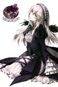 Rating: Safe Score: 0 Tags: 1girl auto_tagged black_dress dress flower frills hairband image long_hair long_sleeves red_eyes silver_hair simple_background solo suigintou white_background wings User: admin