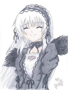 Rating: Safe Score: 0 Tags: 1girl black_ribbon closed_eyes closed_mouth detached_collar dress flower hairband image long_hair long_sleeves puffy_sleeves ribbon rose silver_hair simple_background smile solo suigintou upper_body very_long_hair white_background wings User: admin