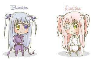 Rating: Safe Score: 0 Tags: 2girls barasuishou blue_eyes blush character_name chibi dress eyepatch flower image kirakishou long_hair multiple_girls pair pink_hair purple_dress smile standing suigintou two_side_up white_background white_dress yellow_eyes User: admin