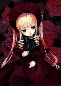 Rating: Safe Score: 0 Tags: 1girl bad_id bad_pixiv_id blonde_hair blue_eyes bonnet bow dress drill_hair flower image long_hair long_sleeves looking_at_viewer mizunomoto photoshop_(medium) pink_flower pink_rose red_dress red_flower red_rose rose rozen_maiden shinku solo twin_drills twintails User: admin