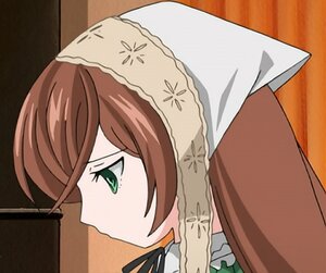 Rating: Questionable Score: 0 Tags: 1girl blush brown_hair frills green_eyes image profile solo suiseiseki underwear User: admin