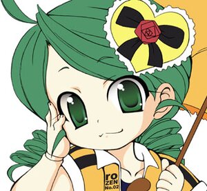 Rating: Safe Score: 0 Tags: 1girl drill_hair flower green_eyes green_hair image kanaria rose smile solo twin_drills User: admin