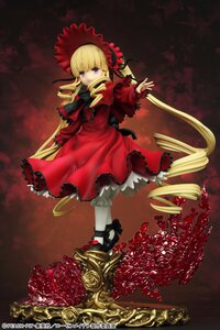 Rating: Safe Score: 0 Tags: 1girl blonde_hair blue_eyes bonnet bow doll dress drill_hair flower full_body long_hair long_sleeves looking_at_viewer red_dress rose shinku shoes solo standing twintails very_long_hair white_legwear User: admin