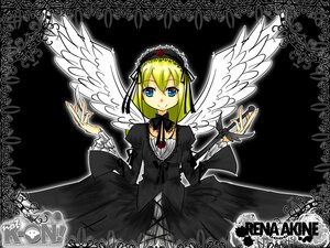 Rating: Safe Score: 0 Tags: 1girl angel_wings blonde_hair blue_eyes dress hairband image juliet_sleeves lolita_fashion long_hair long_sleeves looking_at_viewer ribbon smile solo suigintou white_wings wings User: admin