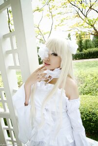 Rating: Safe Score: 0 Tags: 1girl bangs day dress kirakishou lips long_hair photo solo tree upper_body white_dress white_hair User: admin