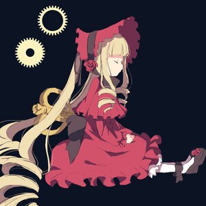 Rating: Safe Score: 0 Tags: 1girl blonde_hair bonnet bow closed_eyes dress drill_hair flower full_body image long_hair long_sleeves rose shinku shoes sitting solo very_long_hair User: admin