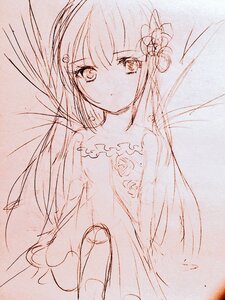 Rating: Safe Score: 0 Tags: 1girl bangs bare_shoulders closed_mouth dress eyebrows_visible_through_hair flower hair_between_eyes hair_flower hair_ornament image long_hair looking_at_viewer monochrome sleeveless sleeveless_dress solo suigintou traditional_media very_long_hair User: admin