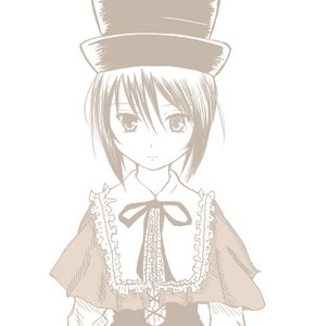 Rating: Safe Score: 0 Tags: 1girl blush closed_mouth frills hat image looking_at_viewer monochrome ribbon short_hair solo souseiseki striped upper_body User: admin