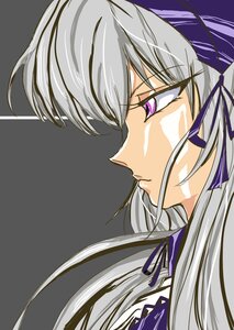 Rating: Safe Score: 0 Tags: 1girl auto_tagged closed_mouth face from_side hair_ribbon image long_hair portrait profile purple_eyes ribbon silver_hair simple_background solo suigintou User: admin