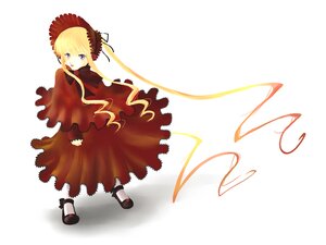 Rating: Safe Score: 0 Tags: 1girl auto_tagged blonde_hair blue_eyes bonnet bow capelet dress full_body image long_hair long_sleeves looking_at_viewer red_dress shinku solo standing very_long_hair User: admin