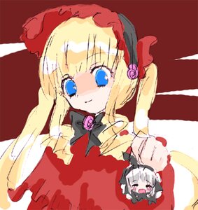 Rating: Safe Score: 0 Tags: 2girls bangs blonde_hair blue_eyes blush bonnet bow bowtie chibi closed_eyes dress frills image long_hair long_sleeves looking_at_viewer multiple_girls open_mouth pair rose shinku smile suigintou twintails User: admin