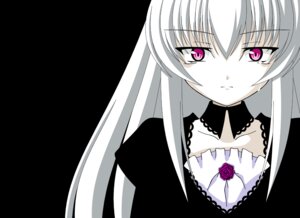 Rating: Safe Score: 0 Tags: 1girl choker closed_mouth collarbone colored_skin dress flower frills image kasalelia long_hair looking_at_viewer pink_eyes rose rozen_maiden silver_hair simple_background solo suigintou white_skin User: admin