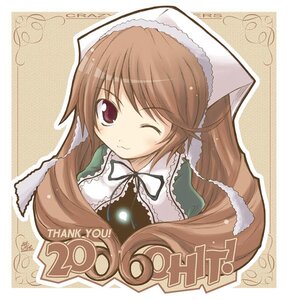 Rating: Safe Score: 0 Tags: 1girl ;) blush brown_eyes brown_hair dress green_dress head_scarf image long_hair long_sleeves looking_at_viewer one_eye_closed ribbon smile solo suiseiseki upper_body User: admin