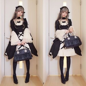 Rating: Safe Score: 0 Tags: 1girl bag boots choker dress gothic_lolita handbag long_hair photo solo standing suigintou User: admin