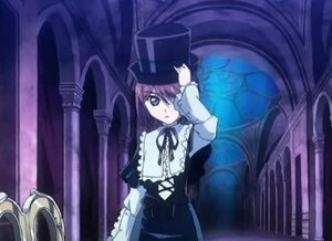 Rating: Safe Score: 0 Tags: 1girl auto_tagged black_ribbon blue_eyes dress frills hair_over_one_eye hat image long_sleeves looking_at_viewer ribbon solo souseiseki User: admin