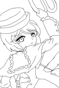 Rating: Safe Score: 0 Tags: 1girl blush capelet greyscale hat image long_sleeves looking_at_viewer monochrome short_hair sketch solo souseiseki User: admin