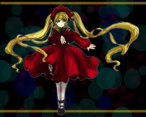 Rating: Safe Score: 0 Tags: 1girl black_footwear blonde_hair blue_eyes bow dress expressionless full_body image long_hair long_sleeves looking_at_viewer red_dress shinku shoes solo standing twintails very_long_hair User: admin